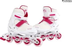 Street Rider Inline Skates - Verstelbaar - Skeeler - Roze/ Wit - Maat 28/32 -Winkel voor professionele sportartikelen 1200x794 4
