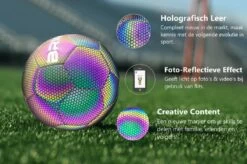 The BRIGHT Lichtgevende Voetbal | Reflecterend | Holografisch | Glow In The Dark | Kinderen En Volwassenen | Unisex | Wit/Zwart/Roze/Blauw/Geel | Maat 5 10 The BRIGHT Lichtgevende Voetbal | Reflecterend | Holografisch | Glow In The Dark | Kinderen En Volwassenen | Unisex | Wit/Zwart/Roze/Blauw/Geel | Maat 5 -Winkel voor professionele sportartikelen 1200x798 6