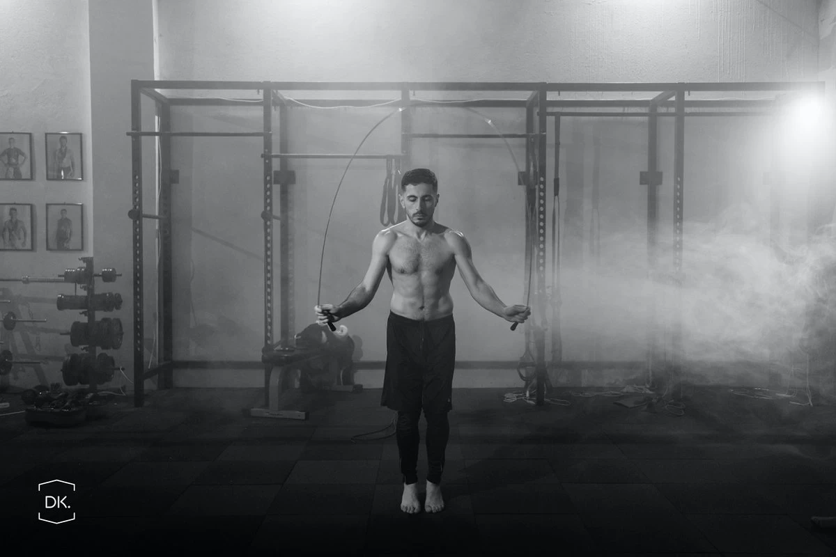 DK.® Professioneel Crossfit & Fitness Springtouw - Speedrope - Jump Rope - Voor Volwassenen En Kinderen - Blauw 7 DK.® Professioneel Crossfit & Fitness Springtouw - Speedrope - Jump Rope - Voor Volwassenen En Kinderen - Blauw - Afbeelding 5