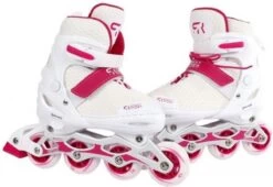 Street Rider Inline Skates - Verstelbaar - Skeeler - Roze/ Wit - Maat 33/37 -Winkel voor professionele sportartikelen 1200x825 1