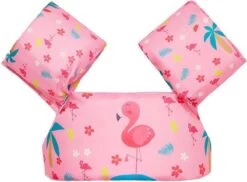 Merkloos Zwemvest Kinderen - Flamingo | 2 - 6 Jaar | 15 - 25kg | Veilig Zwemmen | Zwemband | Reddingsvest | Kidzstore.eu