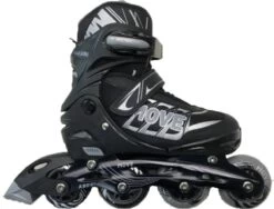Move Fast Verstelbare Inlineskates / Maat 37-41 / Zwart -Winkel voor professionele sportartikelen 1200x912