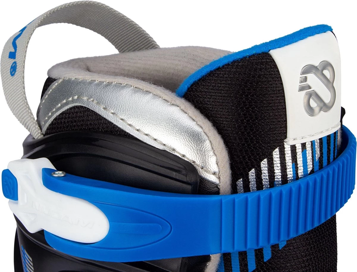 Nijdam Inline Skates Verstelbaar - Go Crossing - Zwart/Blauw - 37-40 5 Nijdam Inline Skates Verstelbaar - Go Crossing - Zwart/Blauw - 37-40 - Afbeelding 3