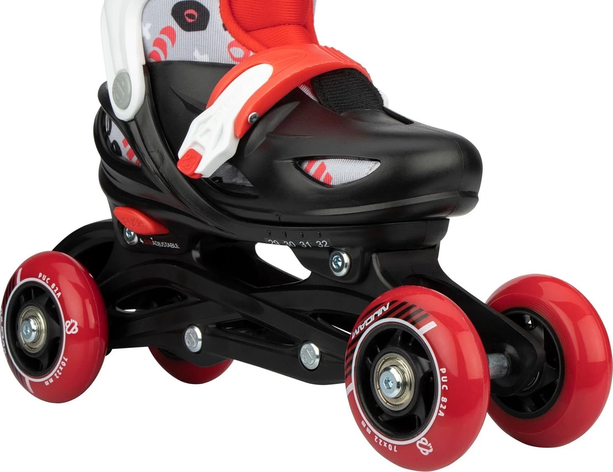 Nijdam 3-in-1 Inline Skates Verstelbaar - Street Shift - 29-32 14 Nijdam 3-in-1 Inline Skates Verstelbaar - Street Shift - 29-32 - Afbeelding 12