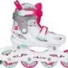 Nijdam Inline Skates Verstelbaar - Sk8 Star - Wit/Fuchsia - 29-32 -Winkel voor professionele sportartikelen 1200x929 2