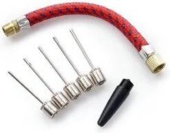 Merkloos Balnaalden | Pompnaalden | Ballenpomp Naalden | Met Flexibele Slang En Opzetstuk | Set Van 5 Onderdelen