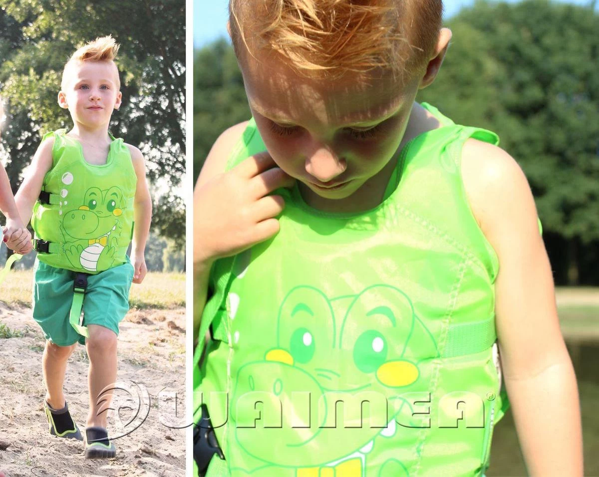 Waimea Zwemvest Dier - 3-6 Jaar - 18-30 Kg - Roze/Oranje/Zwart 8 Waimea Zwemvest Dier - 3-6 Jaar - 18-30 Kg - Roze/Oranje/Zwart - Afbeelding 6