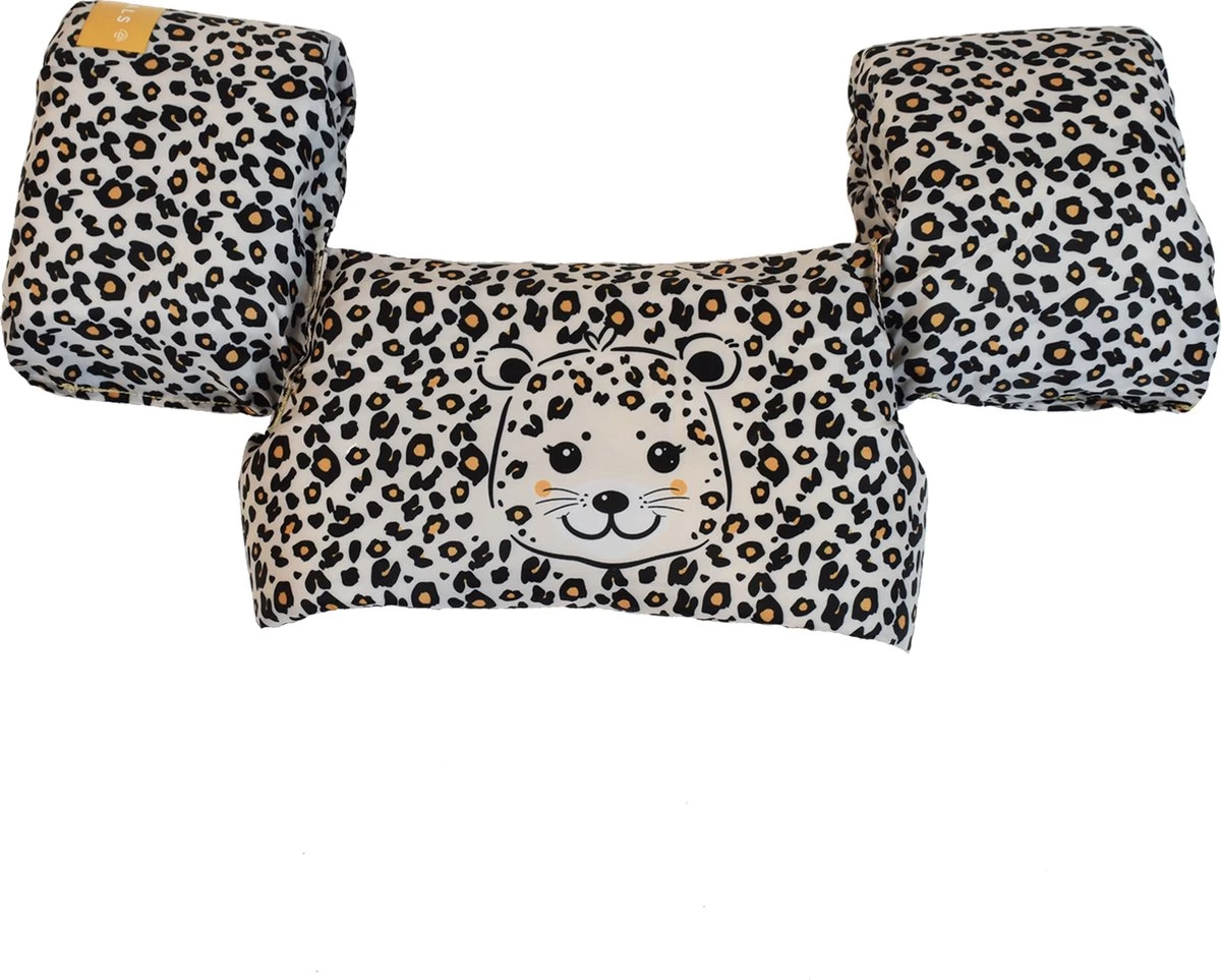 Swim Essentials - Puddle Jumper Zwemvest - Beige Panterprint - 2-6 Jaar - 15-30 Kg 13 Swim Essentials - Puddle Jumper Zwemvest - Beige Panterprint - 2-6 Jaar - 15-30 Kg - Afbeelding 11