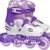 Stamp Inline Skates Verstelbaar Paars/wit Maat 30/33 -Winkel voor professionele sportartikelen 1200x976