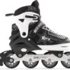 SFR Pulsar Verstelbare Inline Skates - Maat 35.5-39.5 - Zwart