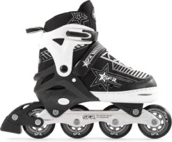 SFR Pulsar Verstelbare Inline Skates - Maat 35.5-39.5 - Zwart