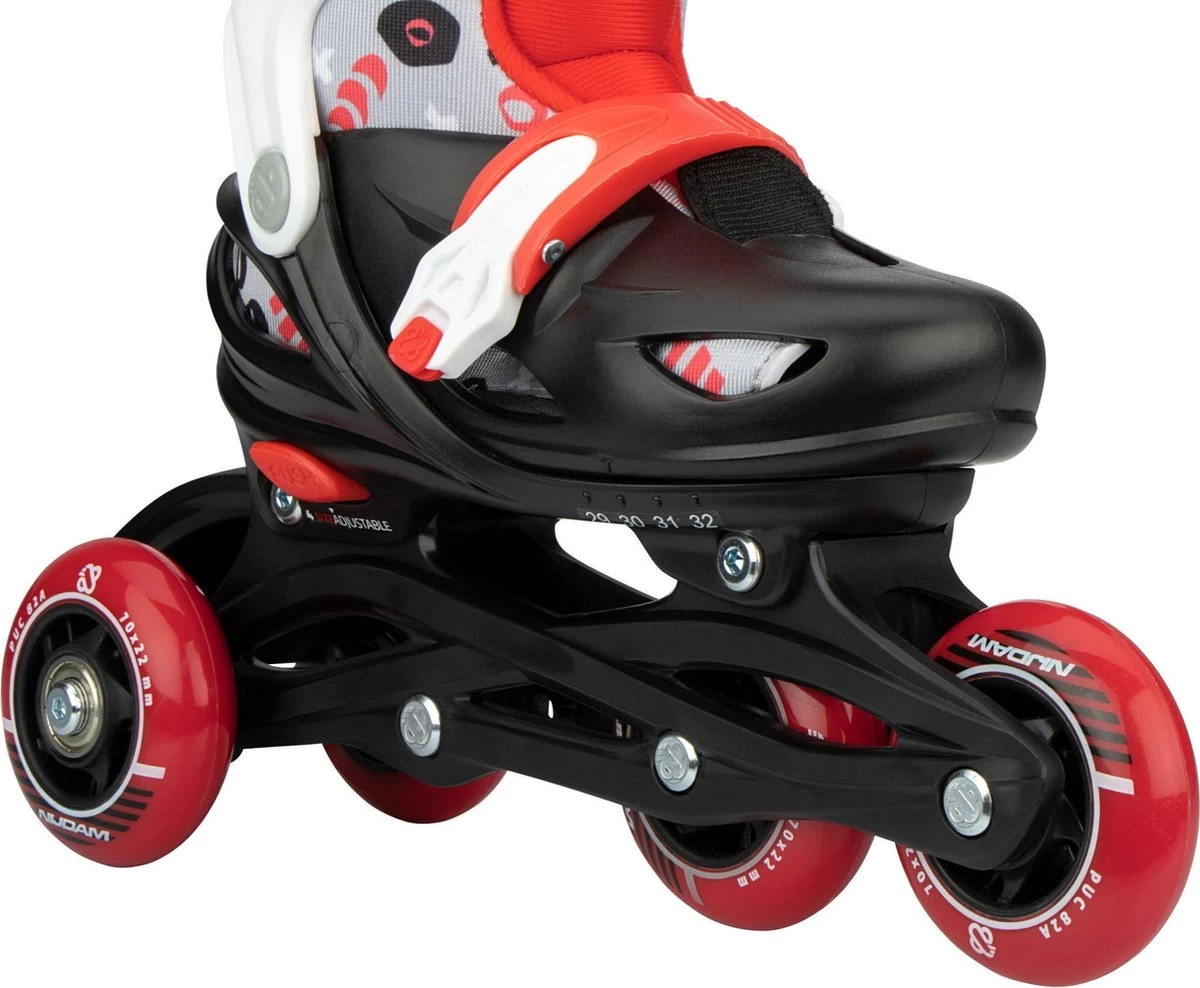 Nijdam 3-in-1 Inline Skates Verstelbaar - Street Shift - 29-32 17 Nijdam 3-in-1 Inline Skates Verstelbaar - Street Shift - 29-32 - Afbeelding 15