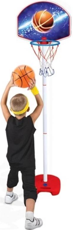 Basketbalset - Basketbal Standaard Kinderen - Basketbalring - Basketbalpaal In Hoogte Verstelbaar- Basketbalnetje - Gratis Basketbal -Winkel voor professionele sportartikelen 385x1200