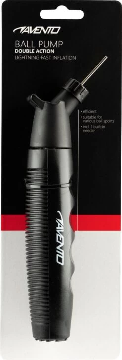 Avento Ballenpomp - Double Action - Zwart 11 Avento Ballenpomp - Double Action - Zwart -Winkel voor professionele sportartikelen 407x1200