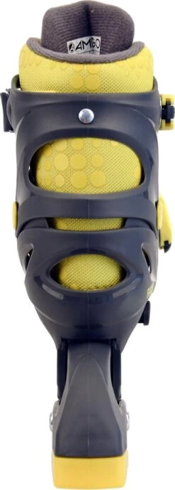 AMIGO Racer Inlineskates - Skeelers Voor Jongens En Meisjes - Zwart/Geel - Maat 34-37 -Winkel voor professionele sportartikelen 430x1200