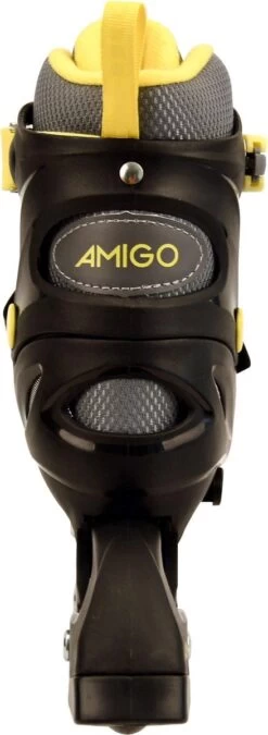 AMIGO Fuse Inlineskates - Skeelers Voor Jongens En Meisjes - Zwart/Geel - Maat 30-33 -Winkel voor professionele sportartikelen 439x1200 10