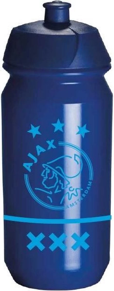 Ajax Bidon Blauw 500ML - Ajax Drinkfles - Ajax Waterfles - Ajax Voetbal - Ajax Amsterdam - 3 Ajax Bidon Blauw 500ML - Ajax Drinkfles - Ajax Waterfles - Ajax Voetbal - Ajax Amsterdam -