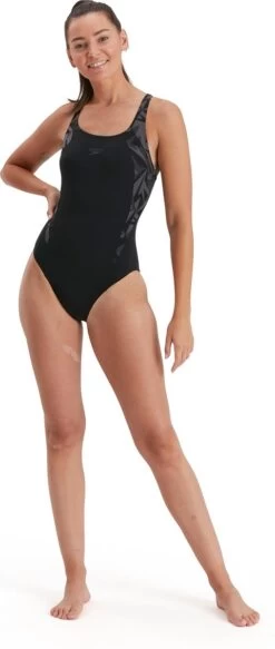Speedo Hyper Boom Splice Muscleback Dames - Zwart / Grijs - Maat 46 -Winkel voor professionele sportartikelen 508x1200 6