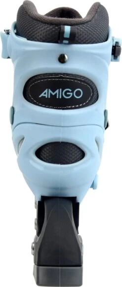 AMIGO Fuse Inlineskates - Skeelers Voor Jongens En Meisjes - Zwart/Lichtblauw - Maat 30-33 -Winkel voor professionele sportartikelen 509x1200