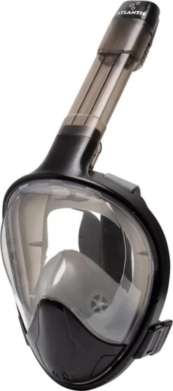 Atlantis Full Face Mask 3.0 - Snorkelmasker - Volwassenen - Zwart/Grijs - L/XL -Winkel voor professionele sportartikelen 532x1200
