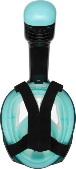 Sea Turtle Full Face Mask - Snorkelmasker - Volwassenen - Zwart/Turquoise - S/M -Winkel voor professionele sportartikelen 537x1200