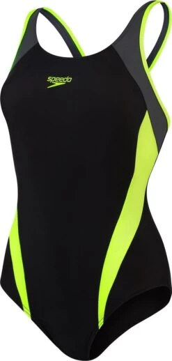 Speedo Splice Muscleback Badpak Dames - Maat 38 -Winkel voor professionele sportartikelen 572x1200