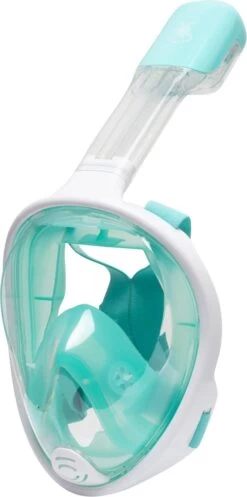 Sea Turtle Full Face Mask - Snorkelmasker - Volwassenen - Wit/Turquoise - S/M 12 Sea Turtle Full Face Mask - Snorkelmasker - Volwassenen - Wit/Turquoise - S/M -Winkel voor professionele sportartikelen 596x1200 2