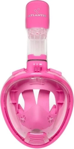Atlantis Full Face Mask 2.0 - Snorkelmasker - Kinderen - Roze - XS -Winkel voor professionele sportartikelen 599x1200