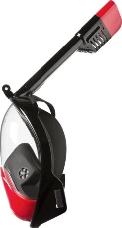 Atlantis Full Face Mask 2.0 - Snorkelmasker - Volwassenen - Zwart/Rood - L/XL -Winkel voor professionele sportartikelen 643x1200 1