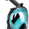 Atlantis Full Face Mask 2.0 - Snorkelmasker - Volwassenen - Zwart/Turquoise - L/XL -Winkel voor professionele sportartikelen 717x1200