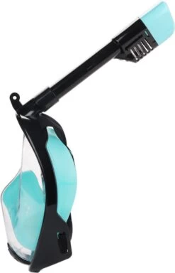 Atlantis Full Face Mask - Snorkelmasker - Volwassenen - Zwart/Turquoise - L/XL -Winkel voor professionele sportartikelen 771x1200