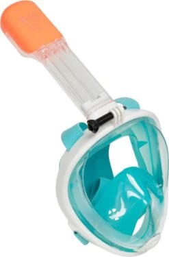 X10 Full Face Mask- Snorkelmasker - Volwassenen - Turquoise - S/M -Winkel voor professionele sportartikelen 791x1200