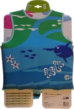 Beco Sealife - Zwemvest/Drijfvest Kind - Blauw/Groen - S: 15-18 Kg -Winkel voor professionele sportartikelen 811x1200 1