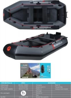 Opblaasboot Vissersboot Xpro Nautical 3.0 - 3 Tot 4 Personen - 300x135 Cm -Winkel voor professionele sportartikelen 868x1200 1