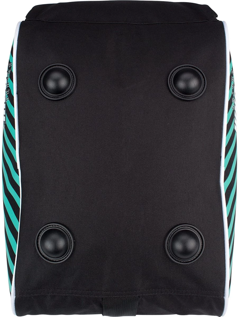 Nijdam Skatetas - Smaragd/Zwart/Wit 4 Nijdam Skatetas - Smaragd/Zwart/Wit - Afbeelding 2