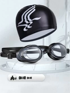 Cynergie - Zwem Accessoires - 6 Delig - Badmuts - Zwembril - Neusklem Zwemmen - Neusknijper - Duikbril - Met Opbergdoosje - Zwembrillen Volwassenen En Kinderen -Winkel voor professionele sportartikelen 902x1200 1