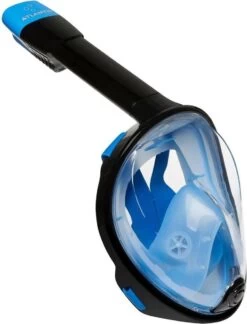Atlantis Full Face Mask - Snorkelmasker - Volwassenen - Zwart/Blauw - L/XL -Winkel voor professionele sportartikelen 915x1200