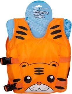 Waimea Zwemvest Dier - 1-3 Jaar - 11-18 Kg - Oranje/Zwart/Wit -Winkel voor professionele sportartikelen 923x1200