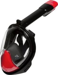 Atlantis Full Face Mask 2.0 - Snorkelmasker - Volwassenen - Zwart/Rood - L/XL -Winkel voor professionele sportartikelen 930x1200