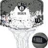 Wilson NBA Team Brooklyn Nets Mini Hoop WTBA1302BRO, Unisex, Grijs, Basketbal Achterborden, Maat: One Size
