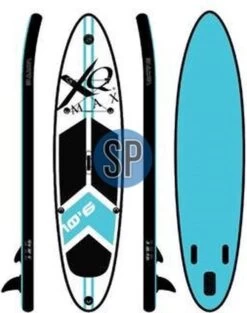 XQ Max Sup Board 6-delige Set - 320 Cm - Tot 150 Kg - Blauw Zwart