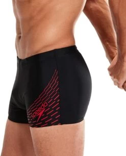 Speedo Medley Logo Aquashort Heren - Zwart / Rood - Maat 5 -Winkel voor professionele sportartikelen 968x1200 4