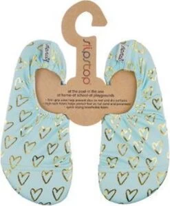 Slipstop Maya - Goud Hartje Zeegroen